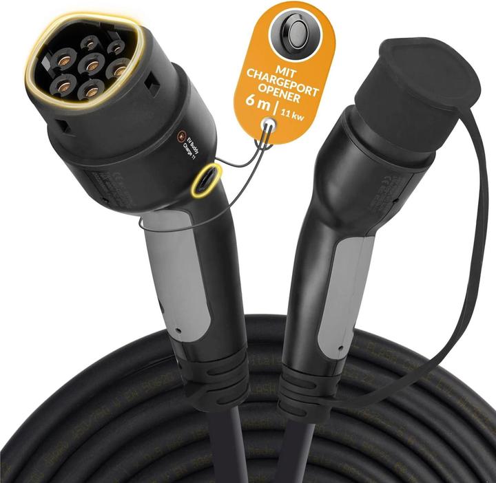 Image du produit Ev Buddy Charge 11 Tesla Edition (Type 2, 11 kW, 16 A, 6 m)