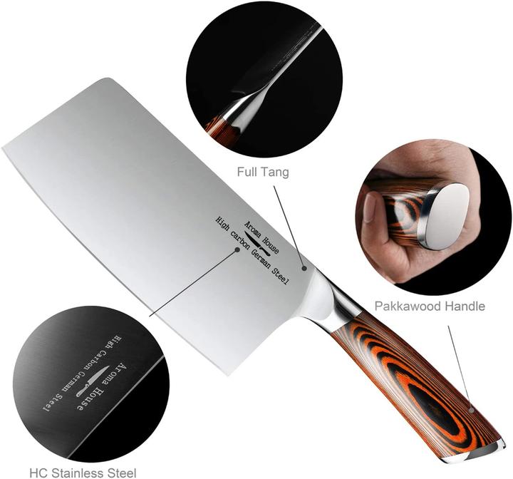 Actual product image Aroma House Chopper 7 inch (17 cm)