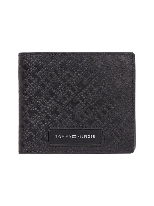 Tommy Hilfiger Th Monogram Cc And Coin (100% Leather (FWA))