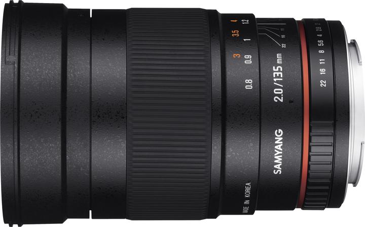 Actual product image Samyang 135mm f/2 - f/22 ED UMC - Canon EF (Canon EF, full size)