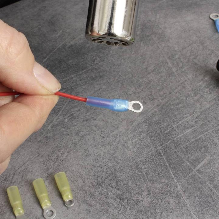 Actual product image Quadrios 23C523 Ring cable lug Cross-section (max.)=2.5 mm² Hole-Ø=6.5 mm Partiso
