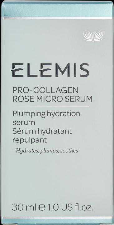 Produktbild Elemis Pro-Collagen Rose Micro Serum Hydration Serum for Plumping, Soothing, and Nourishing Skin - Reduce F (30 ml)
