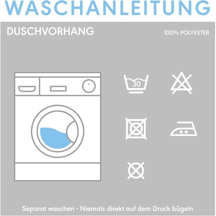 Productafbeelding Sealskin Douchegordijn (120 x 200 cm)
