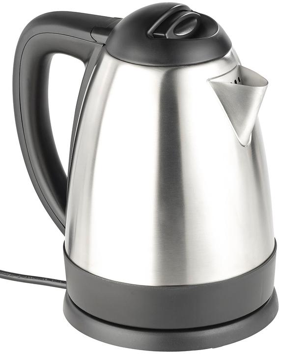 Rosenstein & Söhne Edelstahl-Wasserkocher mit Temperatur-Wahl (1.80 l)
