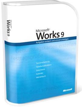 Produktbild Microsoft Works 9.0, Vollversion, Retail (1 User)