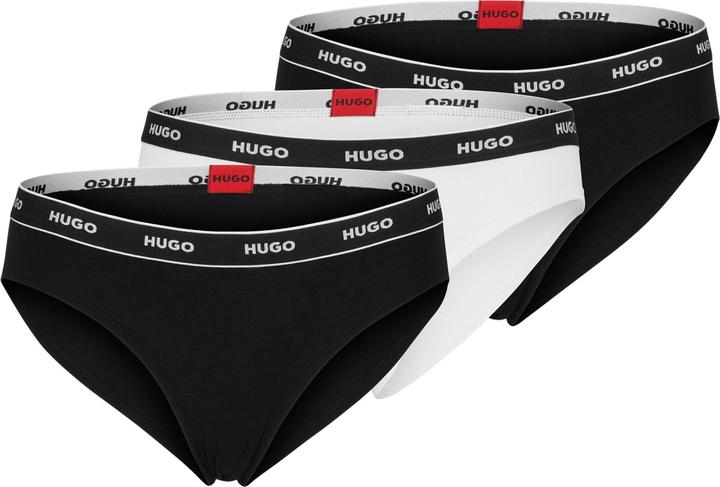 HUGO Triplet Brief Stripe (M, 3er Pack)