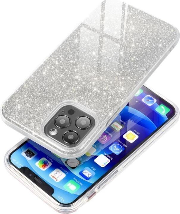 Actual product image OEM Back panel cover SHINING Case for SAMSUNG A34 5G silver (Samsung Galaxy A34 5G)