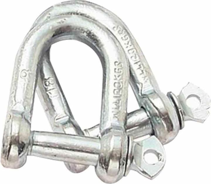 Pösamo SB-shackle straight9,5mm galvanised Content: 1 piece