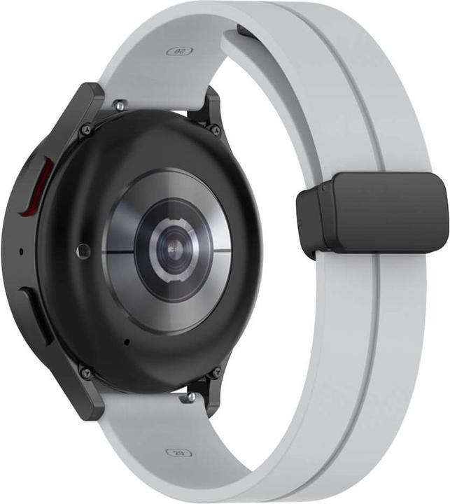 Produktbild Cover-Discount Silikon Ersatzarmband 20mm grau (20 mm, Silikon)