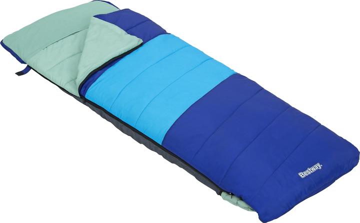 Produktbild Bestway 2-in-1-Schlafsack Wanderlite™ mit integrierbarer, aufblasbarer Isomatte 203 x 75 x 9 cm (198 cm)