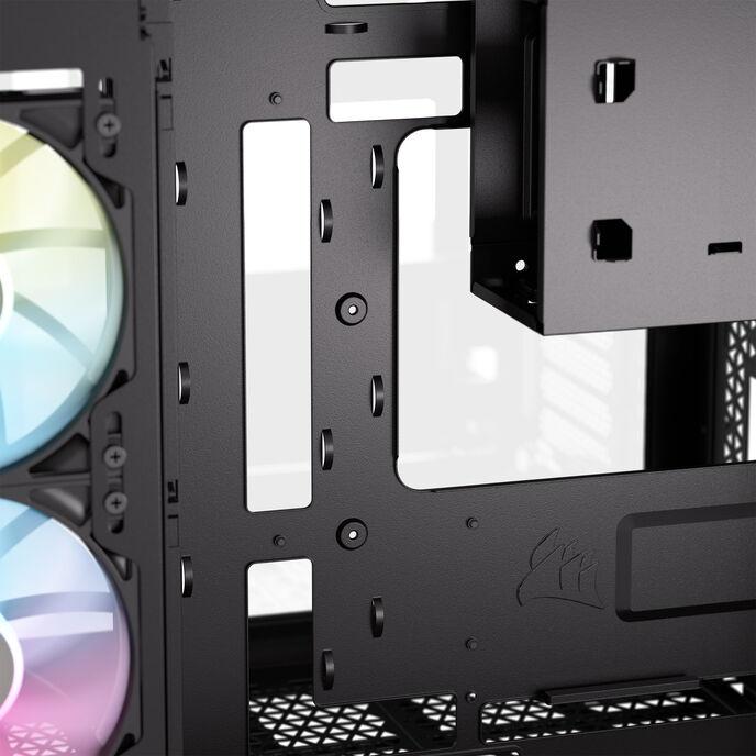 Actual product image Corsair Case iCUE 2500X RGB Midi TG black (mATX)
