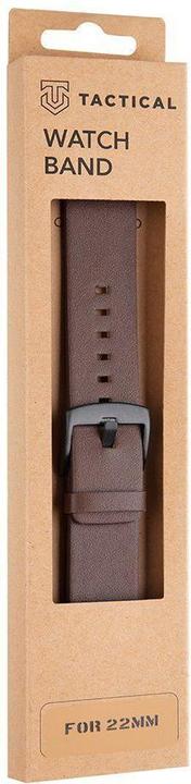 Actual product image Garmin Tactical watch leather strap, brown colour, 22 mm (22 mm, Genuine Leather)