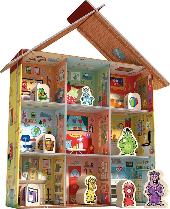 Actual product image Haba Logic GAMES Where is Wanda (German, French, Italian, English)