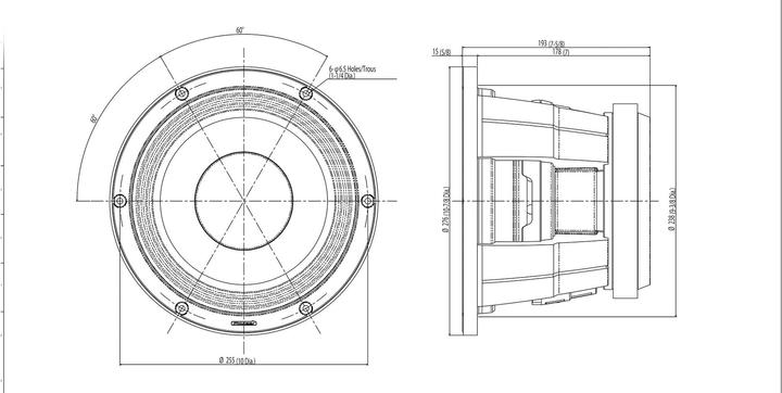Image du produit Pioneer Ts-W252prs (400 W, 25 cm)