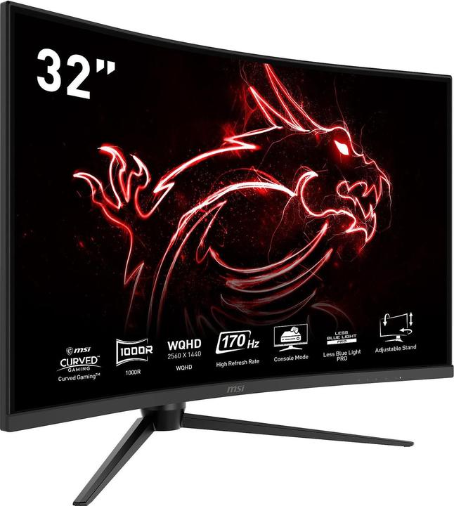 Produktbild MSI Optix G321CQPDE E2 (2560 x 1440 Pixel, 31.50")