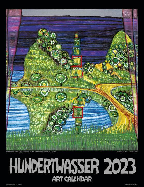 Produktbild Hundertwasser Bildkalender Art (48 x 65 cm, Deutsch)
