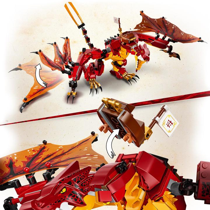 Produktbild LEGO Kais Feuerdrache (71753, LEGO Ninjago)