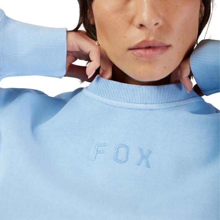 Actual product image Fox W Wordmark Ov Fleece Crew (L)