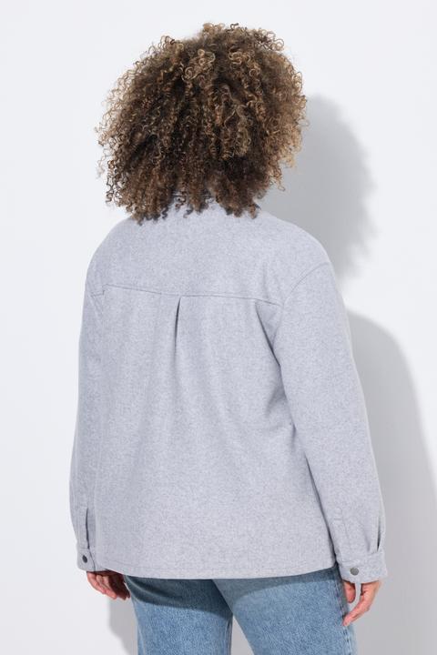 Produktbild Ulla Popken Shaket, Oversized, Hemdkragen, Langarm (62)