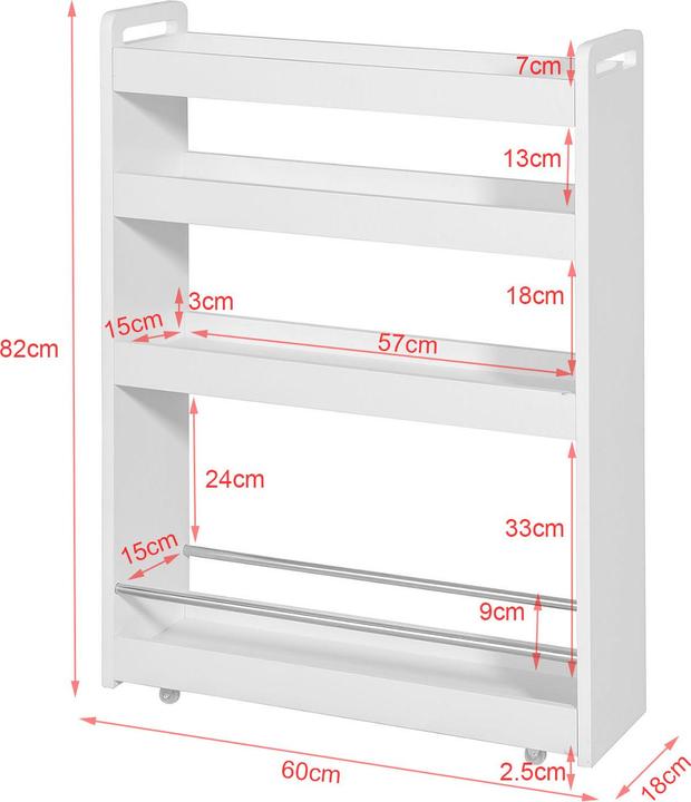Actual product image SoBuy Nischenwagen