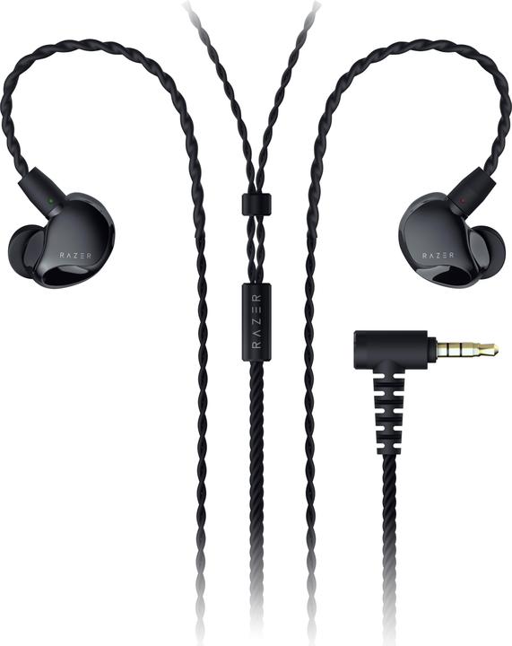 Immagine prodotto Razer Moray - Monitor in-ear ergonomico per lo streaming per tutto il giorno (Cablato)