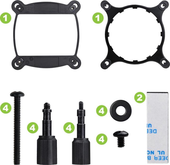 Actual product image EVGA CLC 120 CL11 Complete water cooling