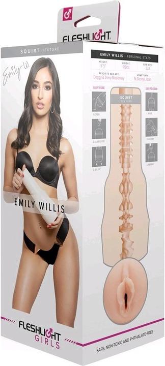 Actual product image Fleshlight Emily Willis