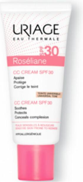 Actual product image Uriage Roséliane CC Cream SPF30 Cream (Medium Tint)