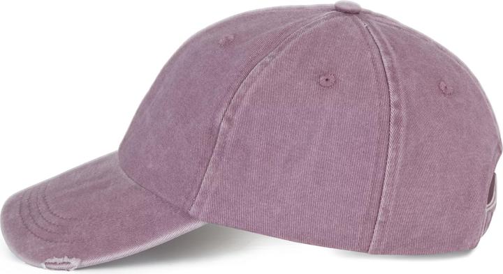 Produktbild K-up Vintage Baseballcap mit angeblichem Riss-Effekt (One Size)