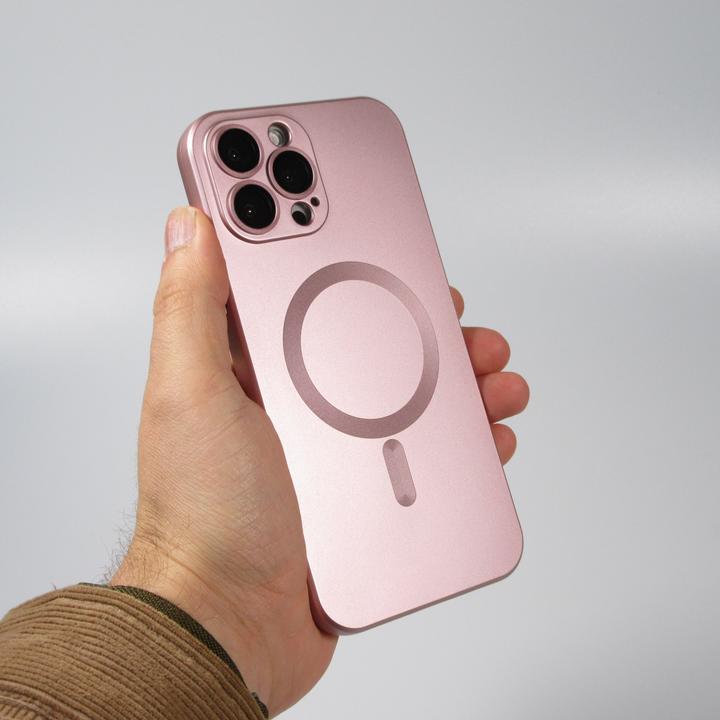 Actual product image PhoneLook Coque Gel souple avec vitre de protection caméra MagSafe (Apple iPhone 16 Pro)