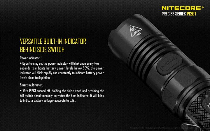 Actual product image Nitecore P12gt (14 cm, 1000 lm)