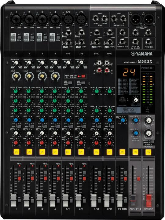 Immagine prodotto Yamaha MG12X (Mixer da studio e live)