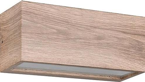 Produktbild Trio Wandleuchte IP44 holzoptik (E14, IP44)