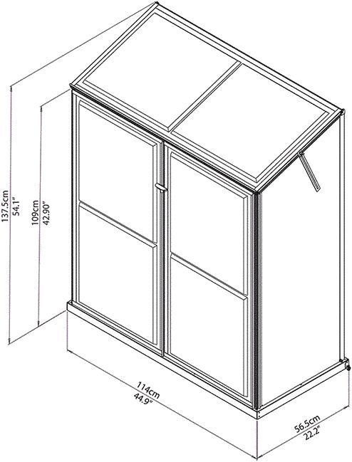 Produktbild Palram Anzuchtschrank Grow Station