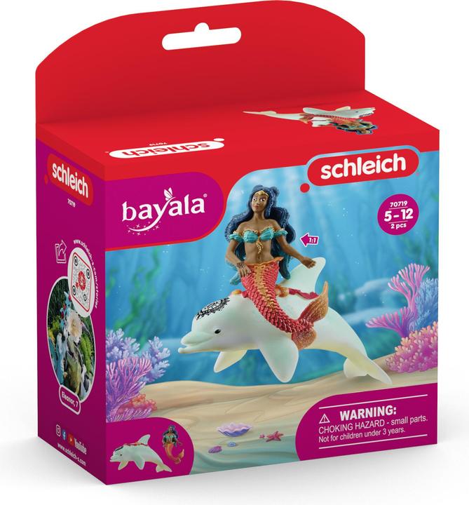 Produktbild Schleich Bayala Isabelle auf Delfin