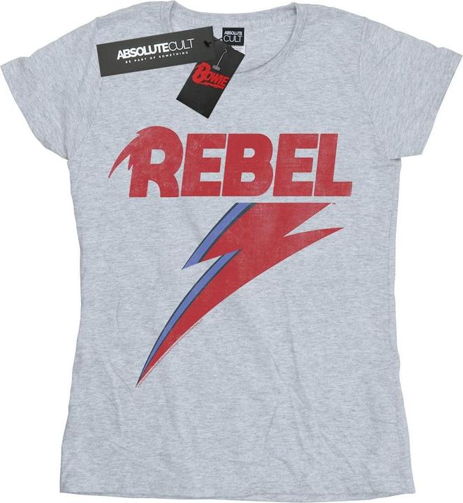 David Bowie Distressed Rebel TShirt (L)