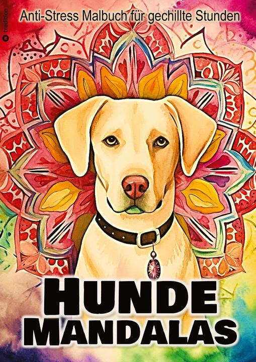 Produktbild Barkside:Hunde Mandalas Malbuch für Erw