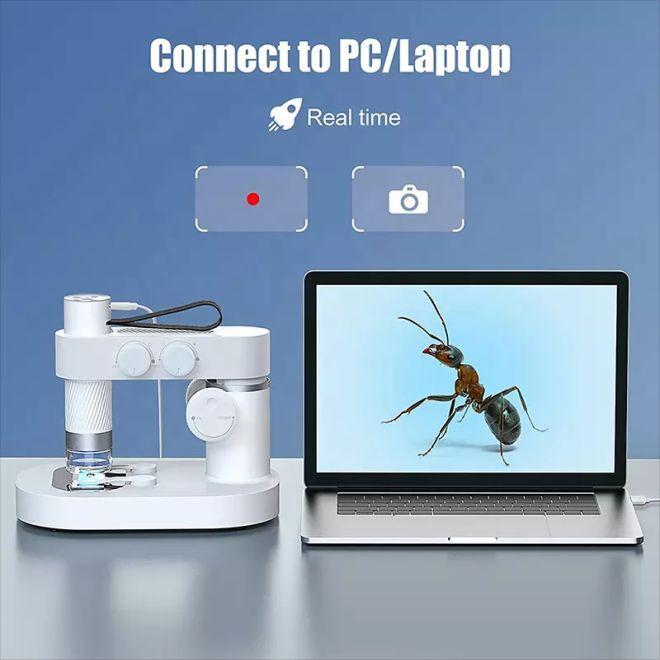 Produktbild BeaverLab Intelligent Mikroskop (400 x) inkl. Standfuss