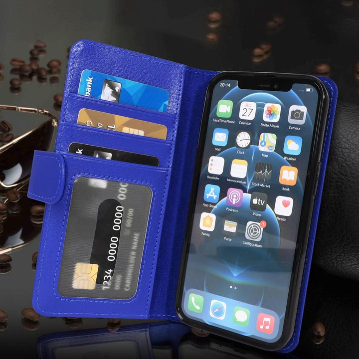 Produktbild Cadorabo 3 Kartenfächer Hülle (Apple iPhone 13 Pro)