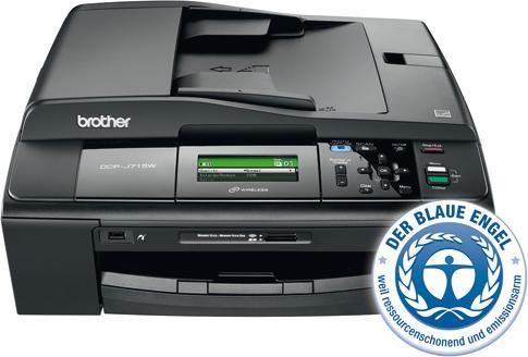 Produktbild Brother DCP-J715W, Drucker/Scanner/Kopierer, WLAN (Tintenpatrone, Farbe)