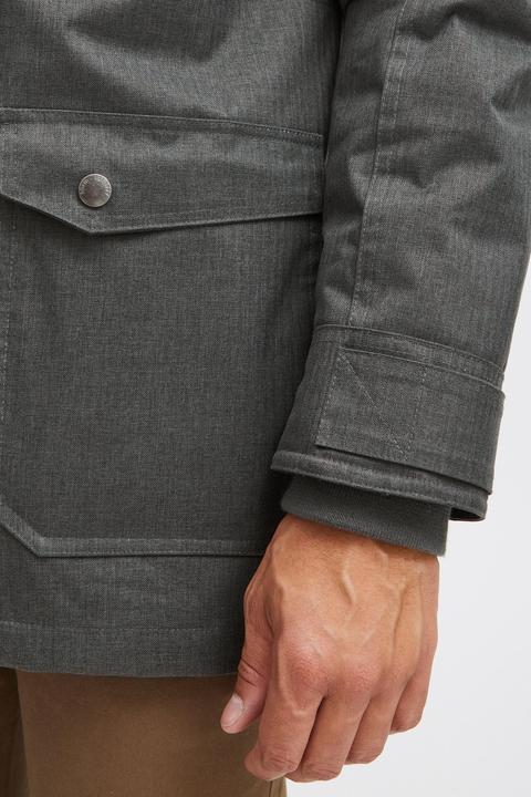 Immagine prodotto Solid Bello Giacca Lunga Invernale Giubbotto Parka All'Esterna Da Uomo Con Cappuccio (M)