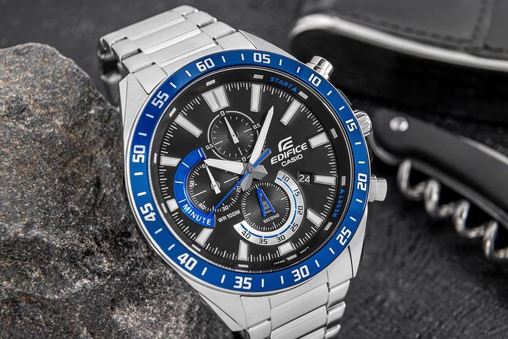 Produktbild Casio Herrenuhr EDIFICE EFV-620D-1A2VUDF 10 BAR (50.50 mm)