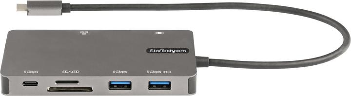 Produktbild StarTech com DKT30CHVSDPD, Verkabelt, USB 3.2 Gen 1 (3.1 Gen 1) Type-C, 100 W, 10,100,1000 Mbit/s, I (USB-C, 2 Ports)