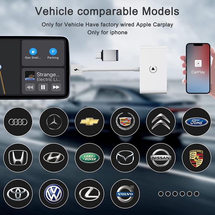 Produktbild Akcord Kabelloser CarPlay-Adapter