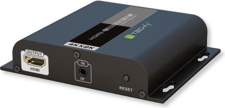 Actual product image Techly HDBit 4K HDMI additional receiver over IP with IR for IDATA-EXTIP-3834K transmission length u