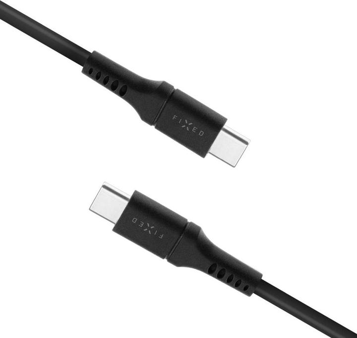 Produktbild Fixed Liquid-Silicone-Kabel USB-C/USB-C (0.50 m, USB 2.0, 60 W)