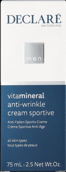 Actual product image Declaré Men vitamineral anti-wrinkle cream sportive (75 ml, Day cream)