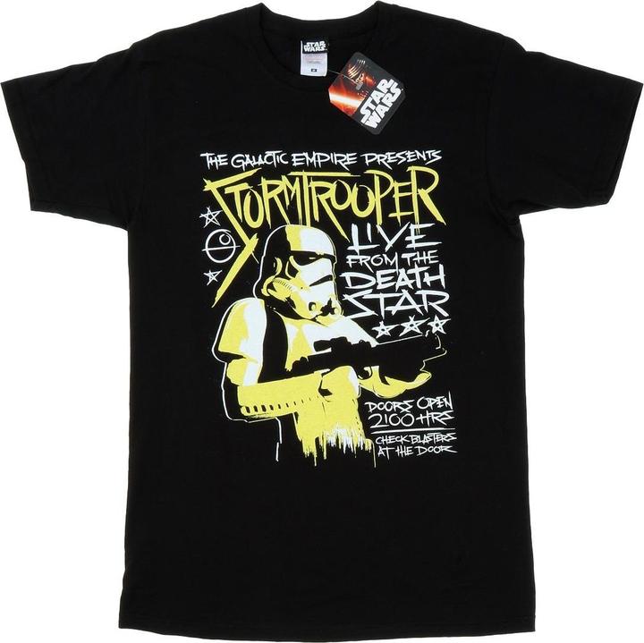 Star Wars Stormtrooper Rock Poster TShirt (L)