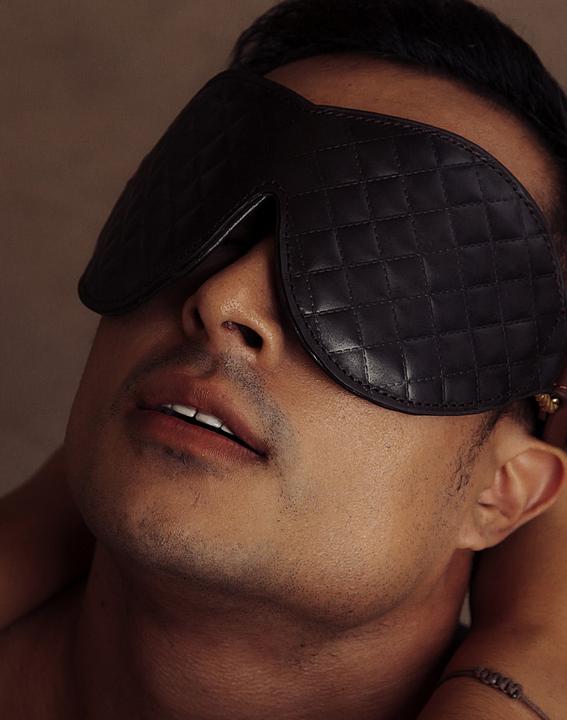 Productafbeelding Liebe Seele Leren blinddoek