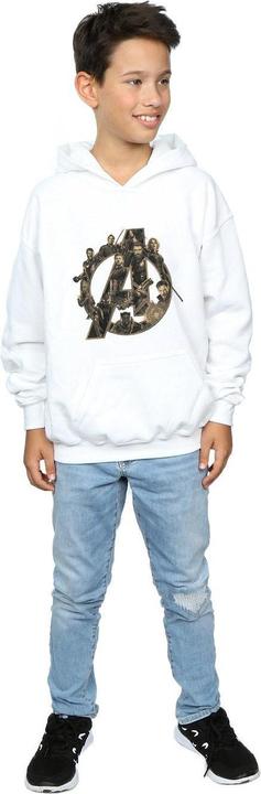 Image du produit - Sweat à capuche AVENGERS INFINITY WAR LOGO - Garçon (128)